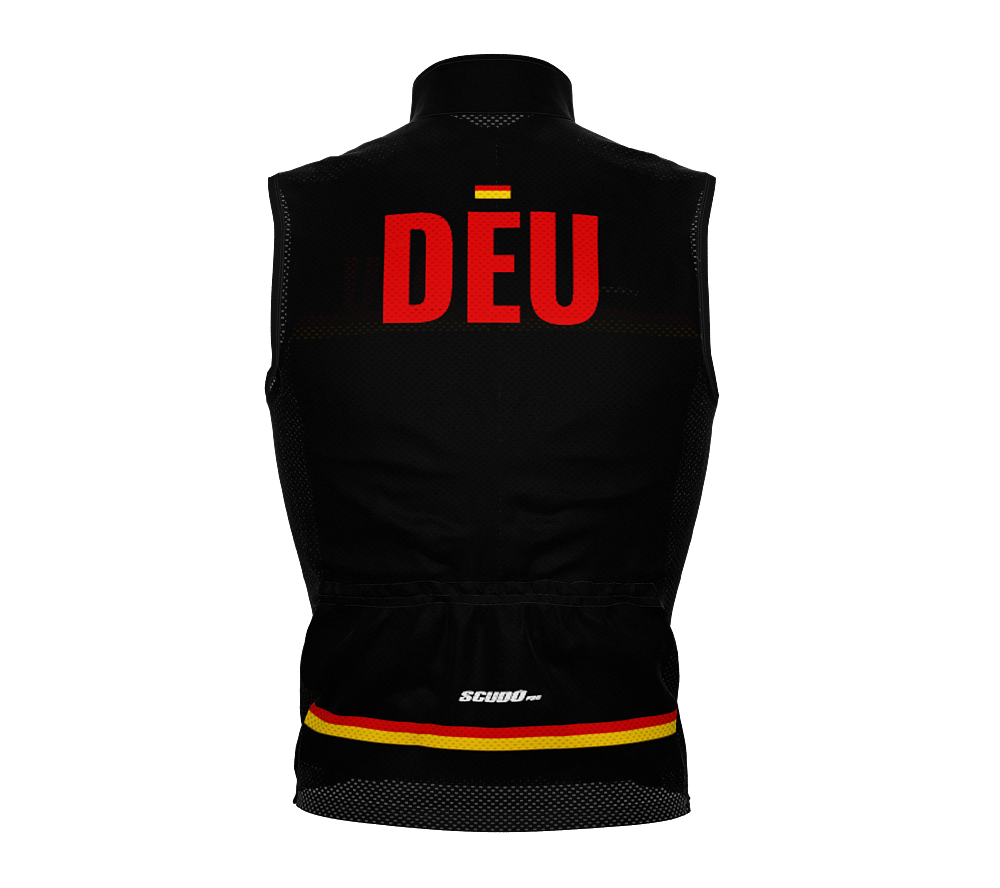 Wind Breaker Cycling Running Sports Vest Germany Country Code for Men And Women