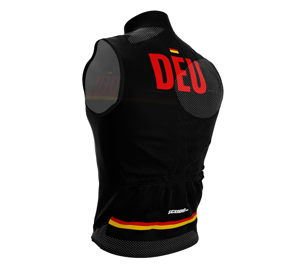 Wind Breaker Cycling Running Sports Vest Germany Country Code for Men And Women