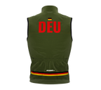 Wind Breaker Cycling Running Sports Vest Germany Country Code for Men And Women