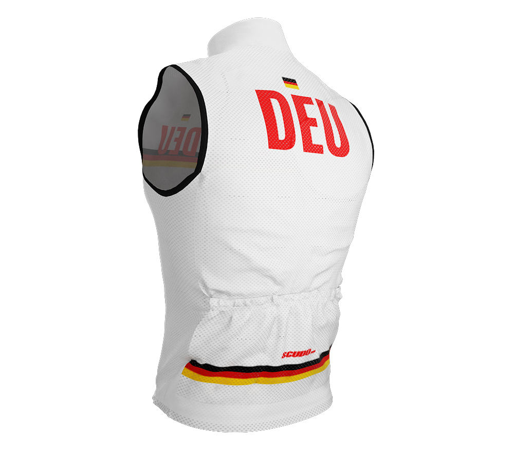 Wind Breaker Cycling Running Sports Vest Germany Country Code for Men And Women