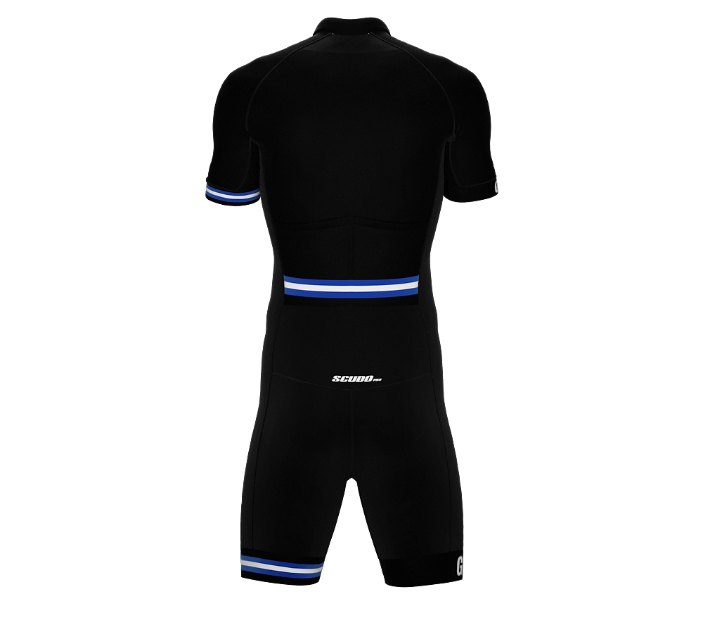Greece Black Code Cycling Speedsuit for Men