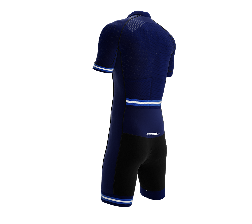 Greece Blue Code Cycling Speedsuit for Men