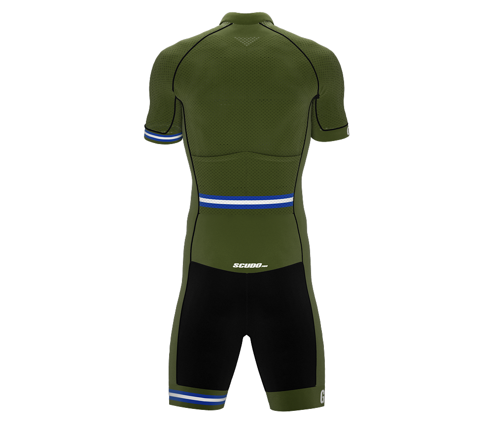 Greece Green Code Cycling Speedsuit for Men