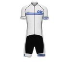 Greece White Code Cycling Speedsuit for Men