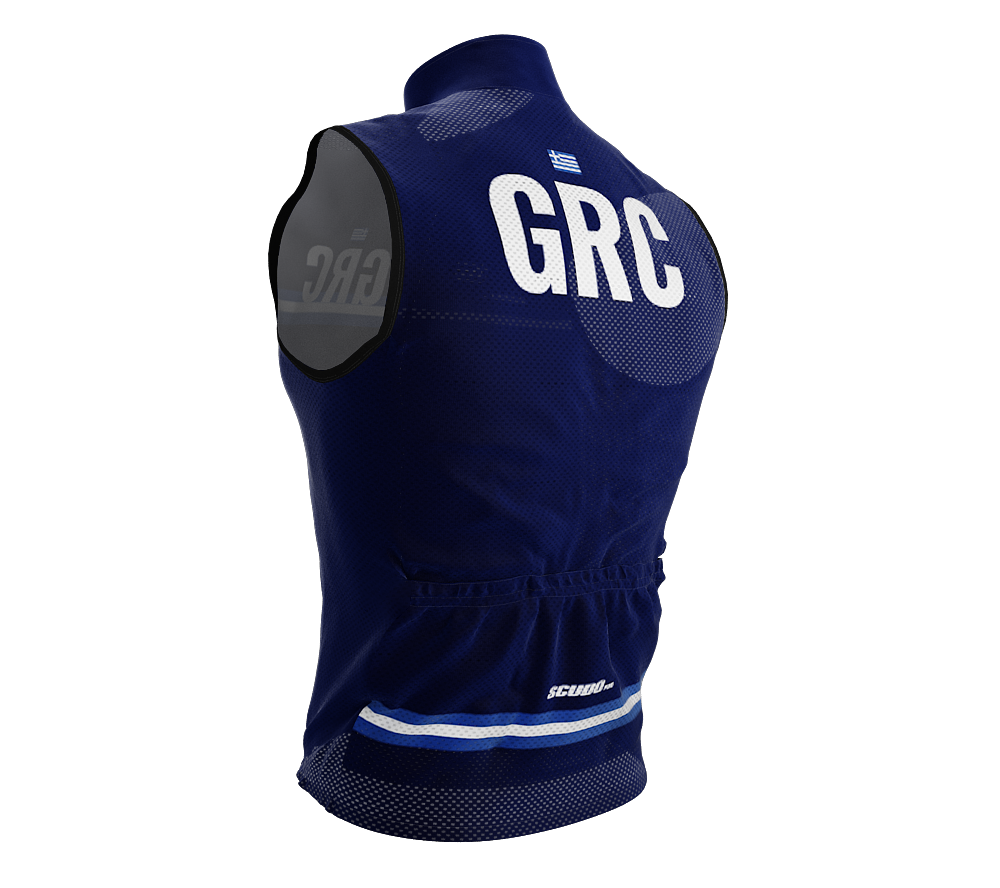 Wind Breaker Cycling Running Sports Vest Greece Country Code for Men And Women
