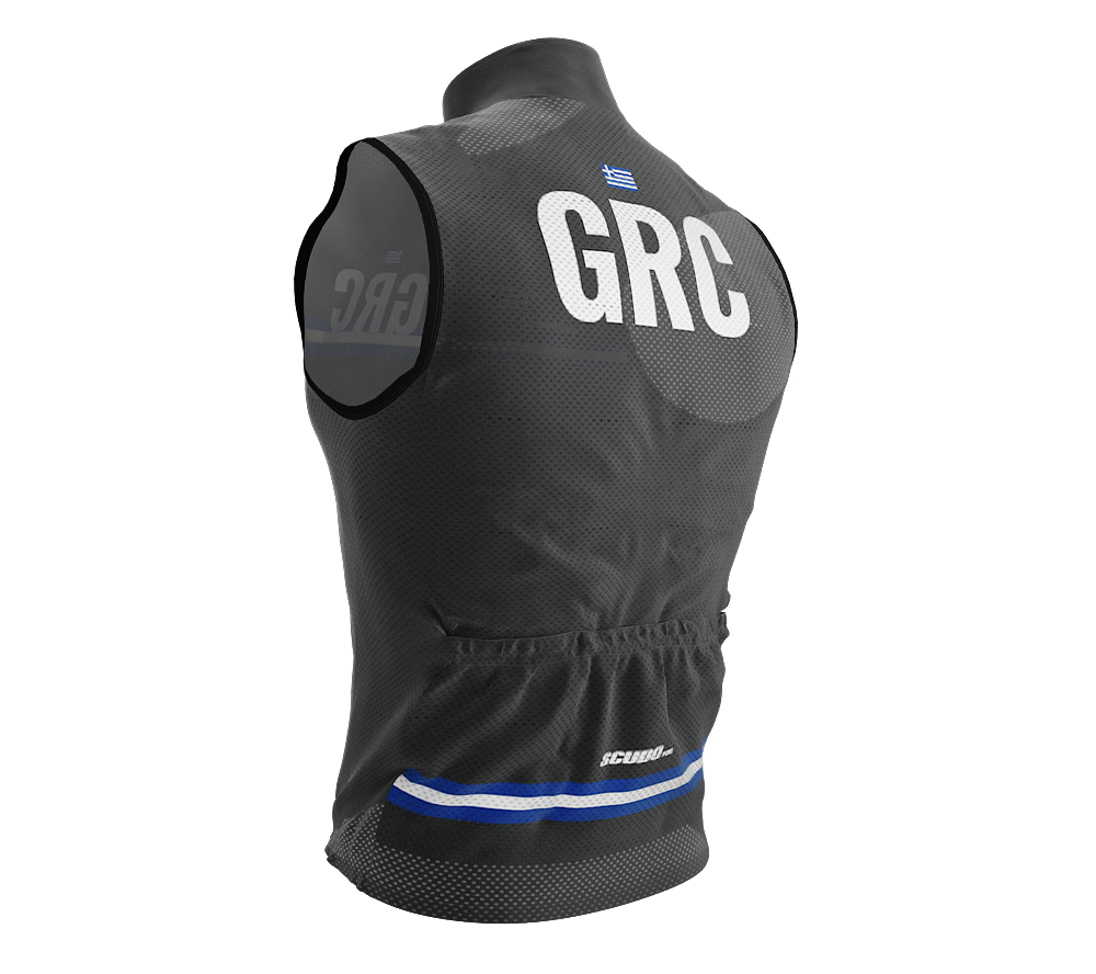 Wind Breaker Cycling Running Sports Vest Greece Country Code for Men And Women