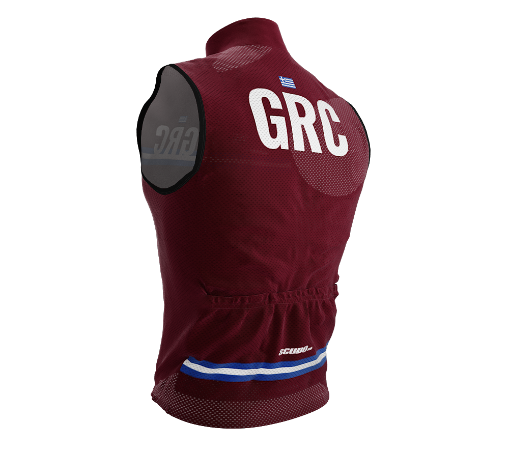 Wind Breaker Cycling Running Sports Vest Greece Country Code for Men And Women