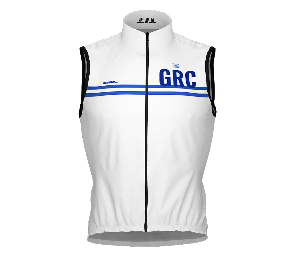 Wind Breaker Cycling Running Sports Vest Greece Country Code for Men And Women