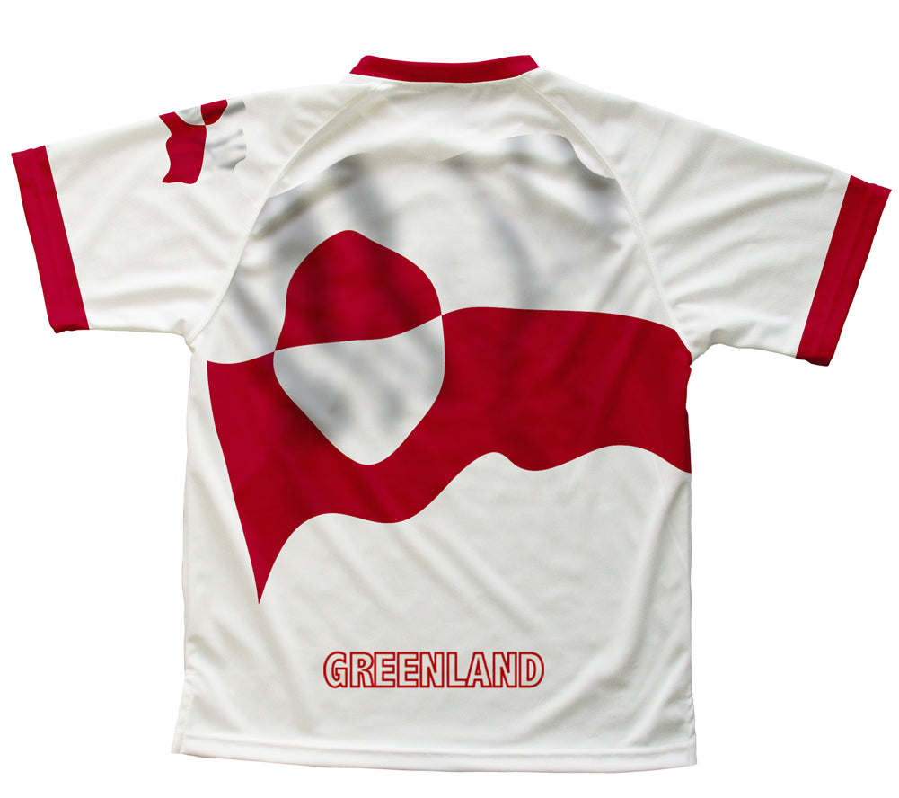 Greenland Flag Technical T-Shirt for Men and Women