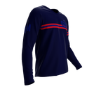 MTB BMX Cycling Jersey Long Sleeve Code Guam Blue for Men and Women