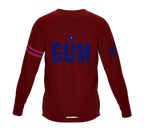 MTB BMX Cycling Jersey Long Sleeve Code Guam Vine for Men and Women