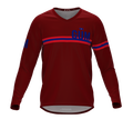 MTB BMX Cycling Jersey Long Sleeve Code Guam Vine for Men and Women