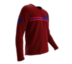 MTB BMX Cycling Jersey Long Sleeve Code Guam Vine for Men and Women