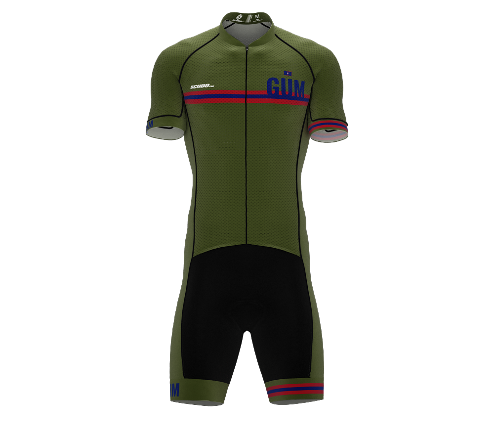 Guam Green Code Cycling Speedsuit for Men