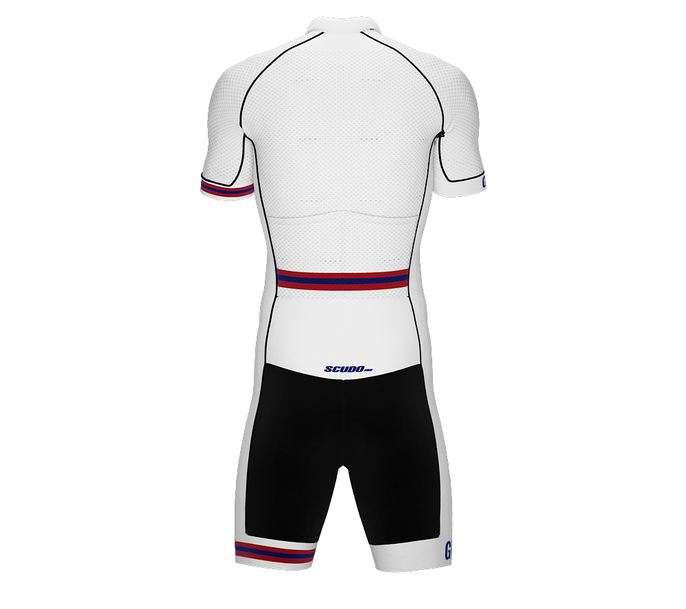 Guam White Code Cycling Speedsuit for Men