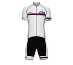 Guam White Code Cycling Speedsuit for Men