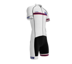 Guam White Code Cycling Speedsuit for Men