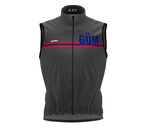 Wind Breaker Cycling Running Sports Vest Guam Country Code for Men And Women