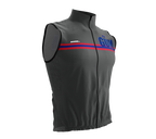 Wind Breaker Cycling Running Sports Vest Guam Country Code for Men And Women