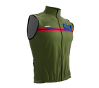 Wind Breaker Cycling Running Sports Vest Guam Country Code for Men And Women