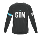 MTB BMX Cycling Jersey Long Sleeve Code Guatemala Gray for Men and Women