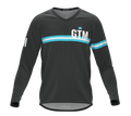 MTB BMX Cycling Jersey Long Sleeve Code Guatemala Gray for Men and Women