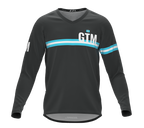 MTB BMX Cycling Jersey Long Sleeve Code Guatemala Gray for Men and Women