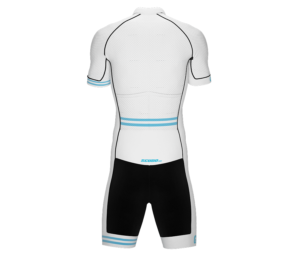 Guatemala White Code Cycling Speedsuit for Men