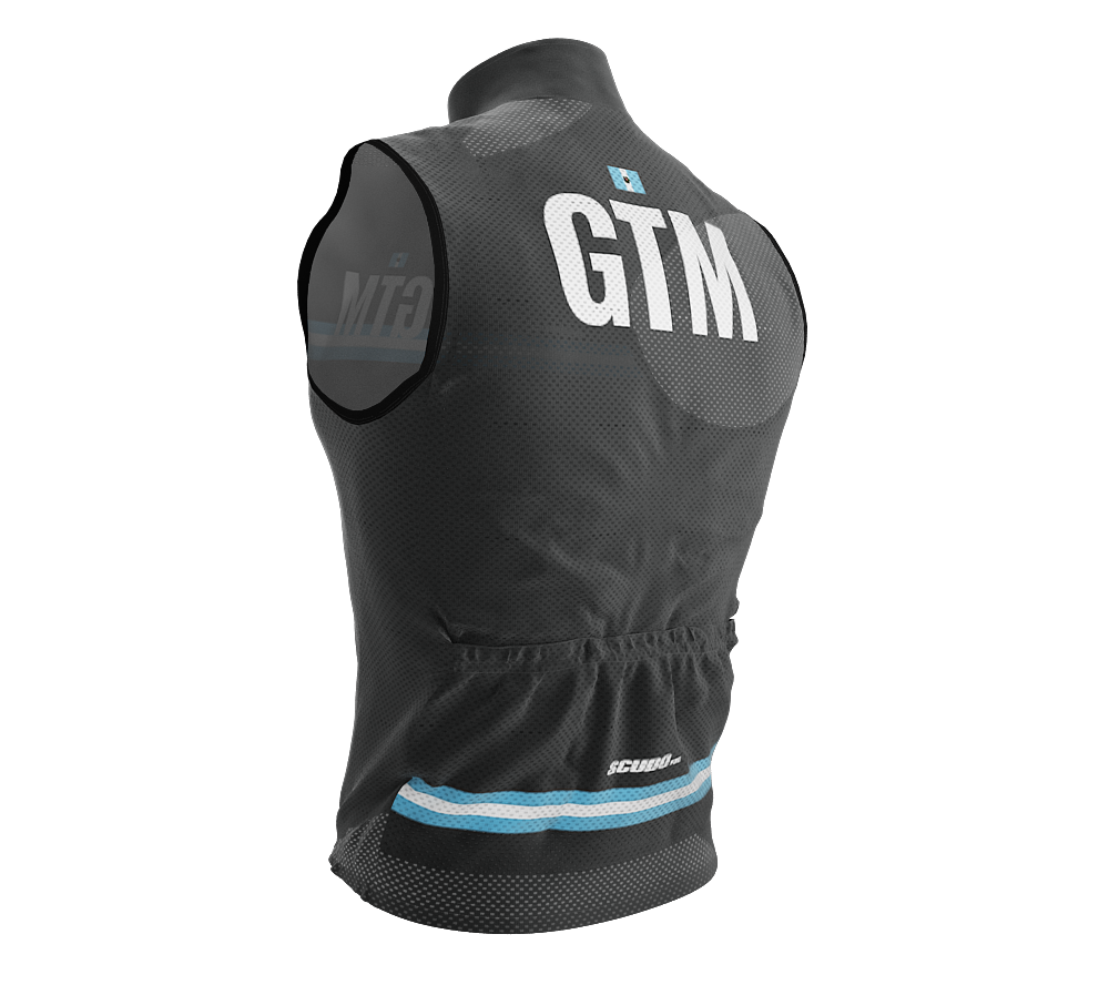 Wind Breaker Cycling Running Sports Vest Guatemala Country Code for Men And Women