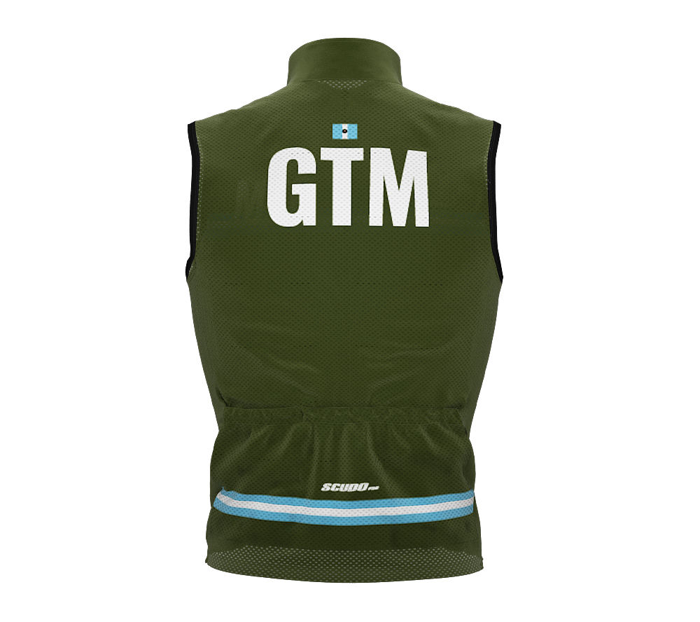 Wind Breaker Cycling Running Sports Vest Guatemala Country Code for Men And Women