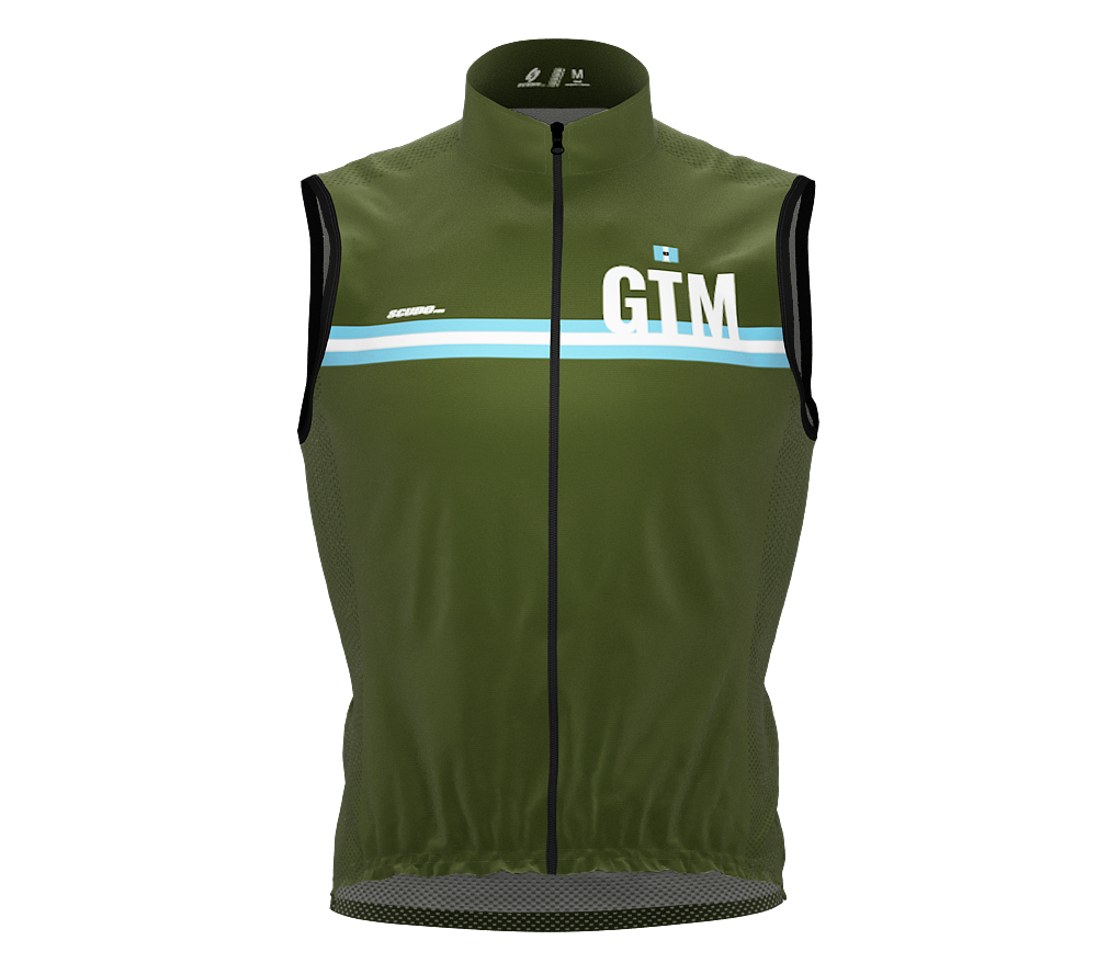 Wind Breaker Cycling Running Sports Vest Guatemala Country Code for Men And Women