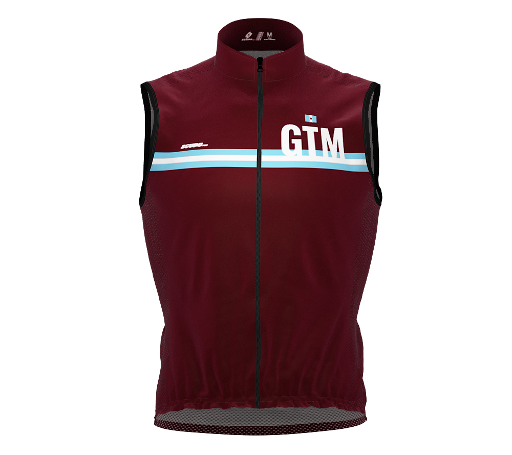 Wind Breaker Cycling Running Sports Vest Guatemala Country Code for Men And Women