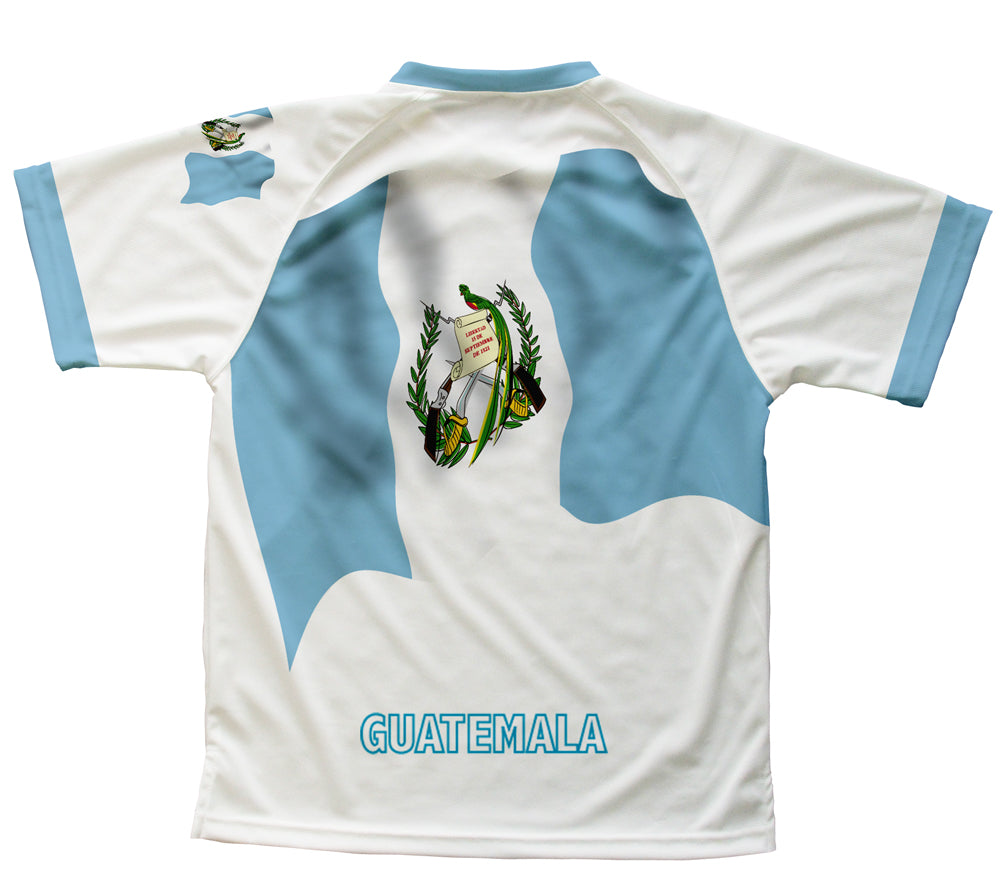 Guatemala Flag Technical T-Shirt for Men and Women