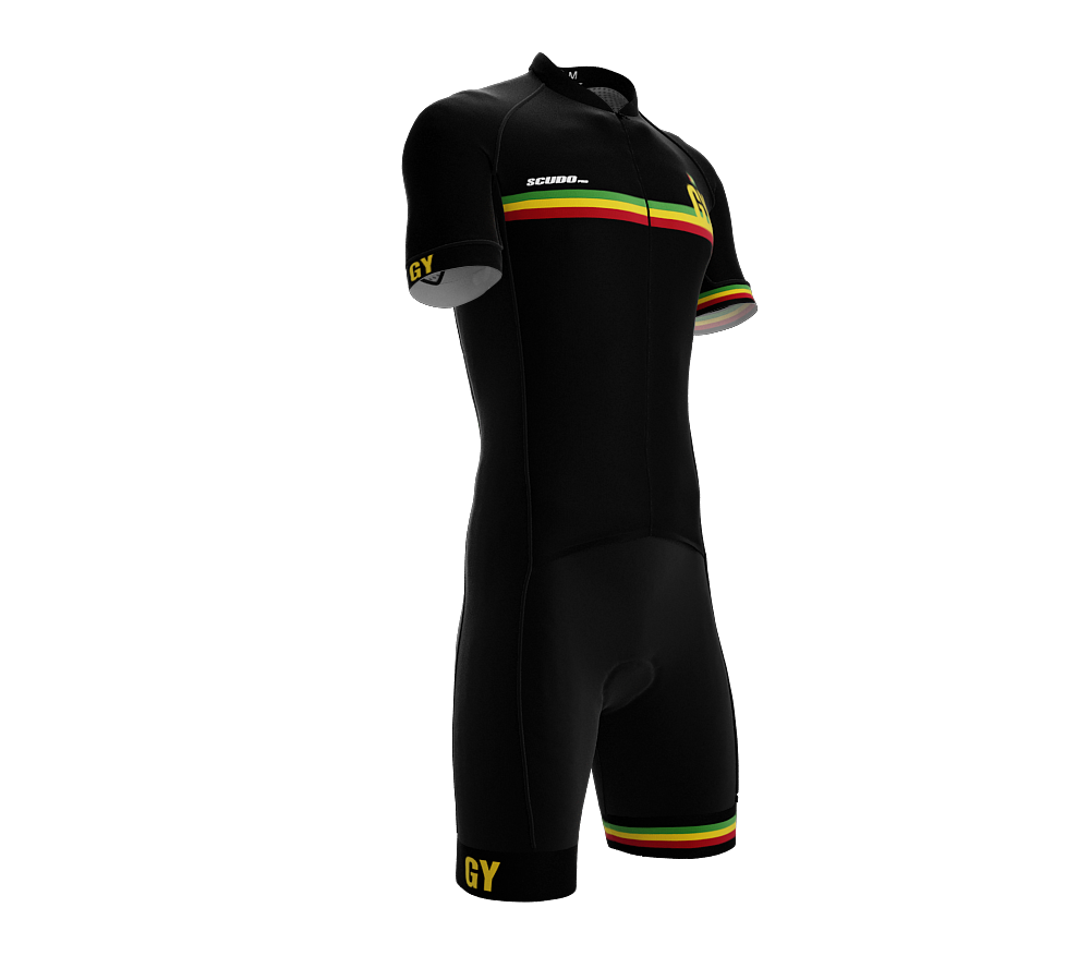 Guyana Black Code Cycling Speedsuit for Men
