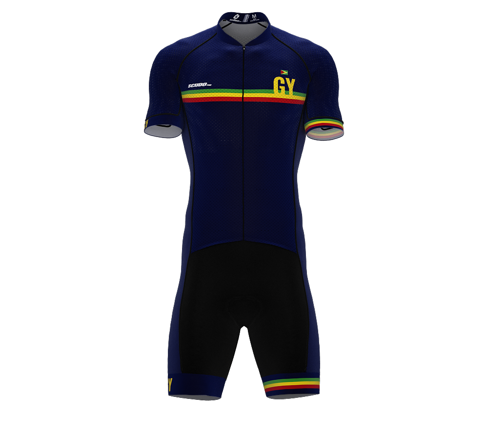Guyana Blue Code Cycling Speedsuit for Men