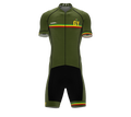 Guyana Green Code Cycling Speedsuit for Men