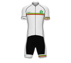 Guyana White Code Cycling Speedsuit for Men
