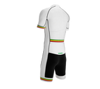 Guyana White Code Cycling Speedsuit for Men