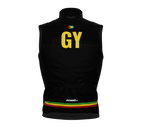 Wind Breaker Cycling Running Sports Vest Guyana Country Code for Men And Women