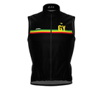 Wind Breaker Cycling Running Sports Vest Guyana Country Code for Men And Women