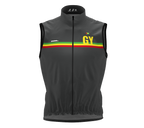 Wind Breaker Cycling Running Sports Vest Guyana Country Code for Men And Women