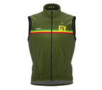 Wind Breaker Cycling Running Sports Vest Guyana Country Code for Men And Women