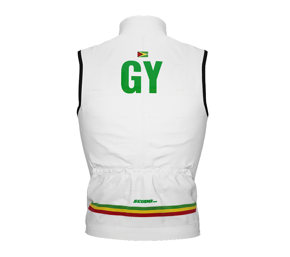 Wind Breaker Cycling Running Sports Vest Guyana Country Code for Men And Women