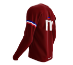 MTB BMX Cycling Jersey Long Sleeve Code Haiti Vine for Men and Women