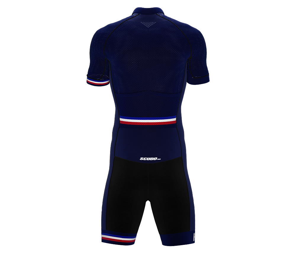 Haiti Blue Code Cycling Speedsuit for Men