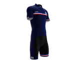 Haiti Blue Code Cycling Speedsuit for Men