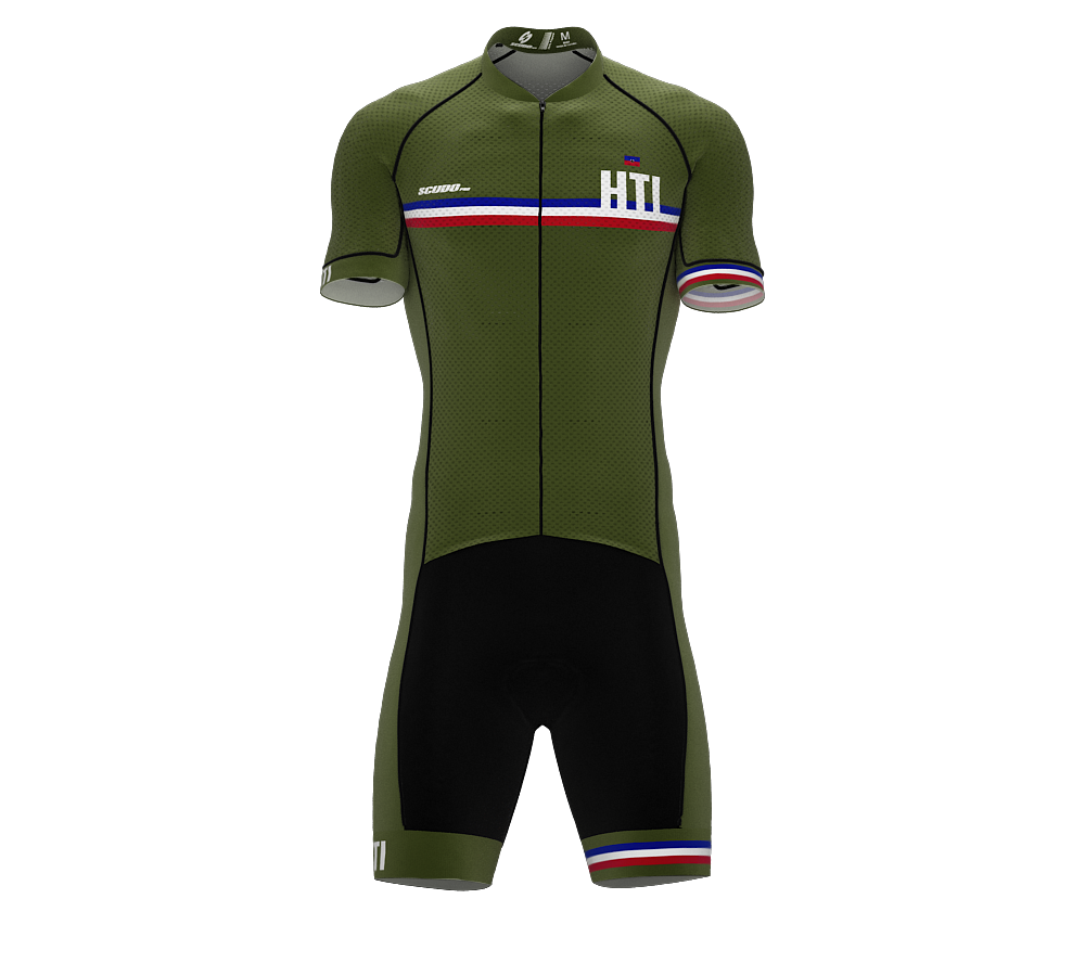 Haiti Green Code Cycling Speedsuit for Men
