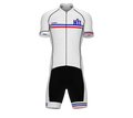 Haiti White Code Cycling Speedsuit for Men