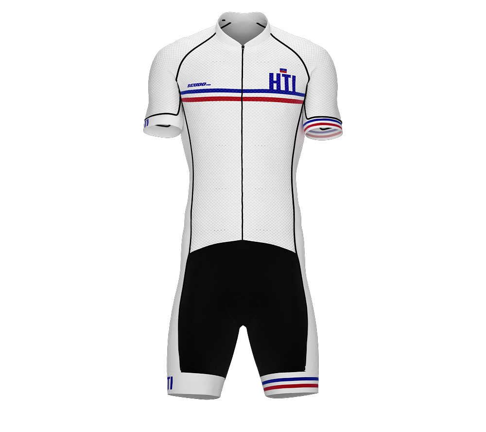 Haiti White Code Cycling Speedsuit for Men