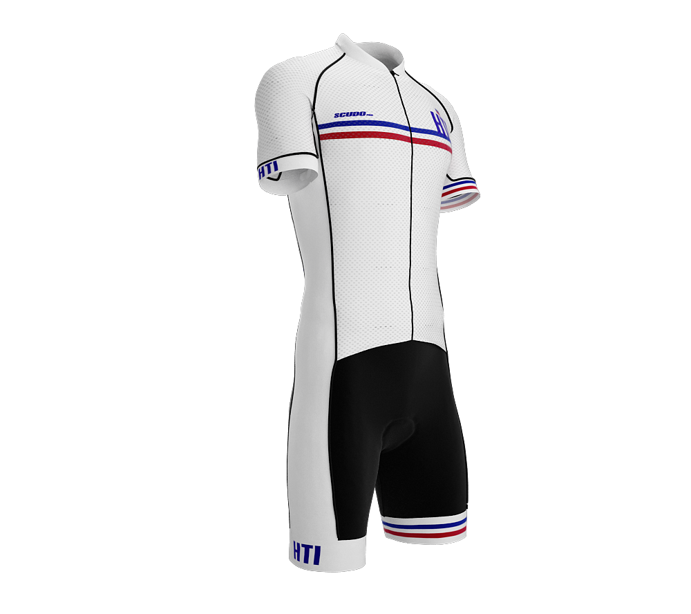 Haiti White Code Cycling Speedsuit for Men